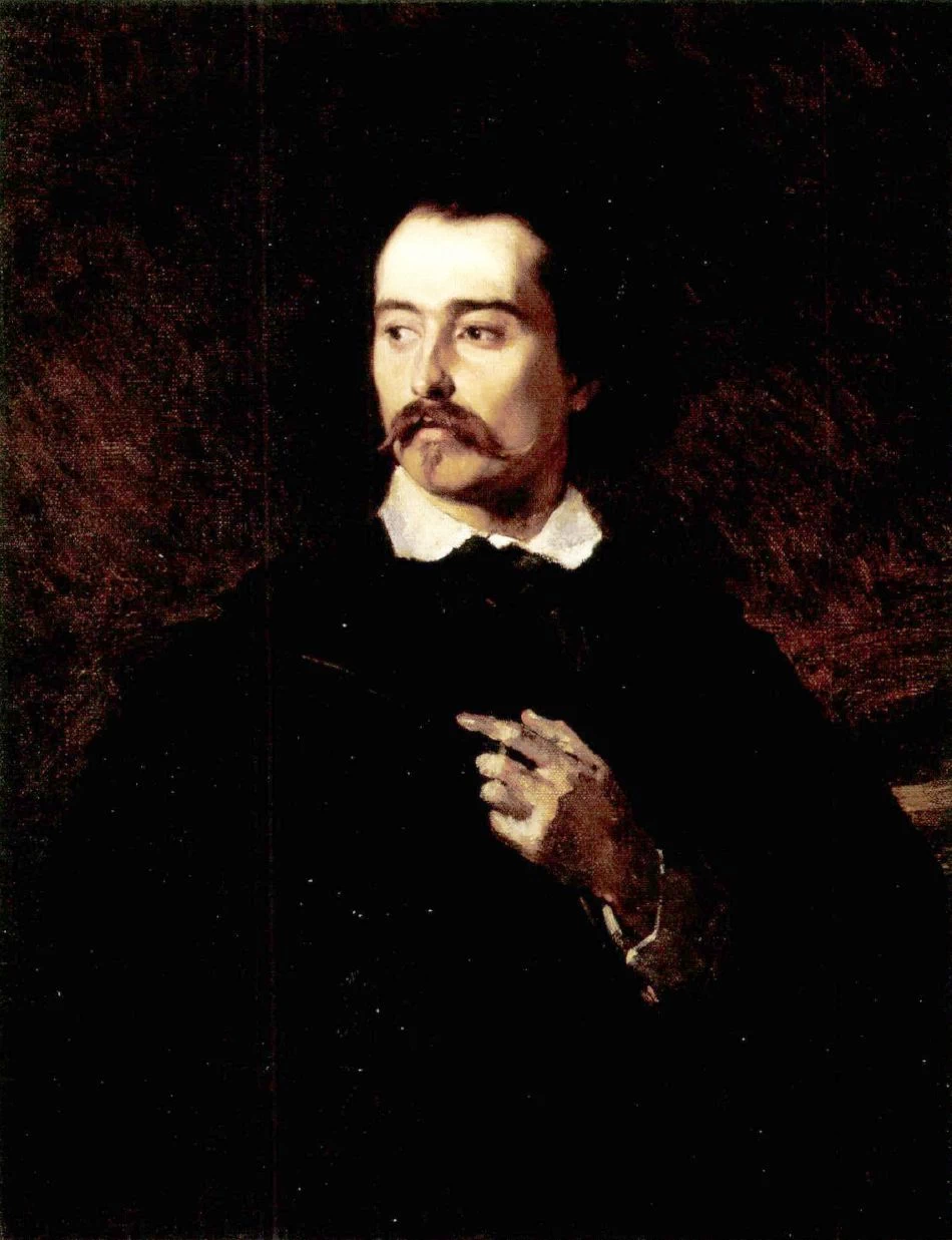 Ritratto di József Borsos - Galleria Nazionale Ungherese, Budapest